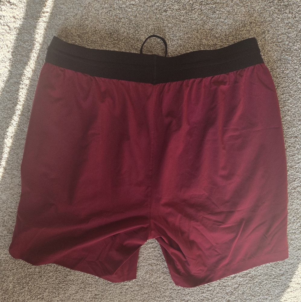 Rhone Men's Red Athletic Shorts - Picture 3 of 5